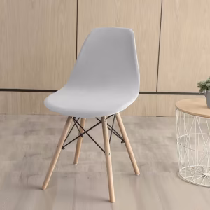 Pokrowiec na krzesło skandynawskie - Light Gray, jasny szary