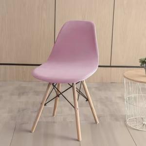 Pokrowiec na krzesło skandynawskie - Pink, różowy